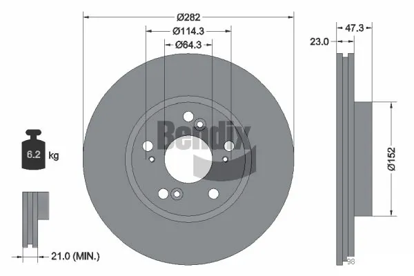 BDS1392 Jurid/Bendix