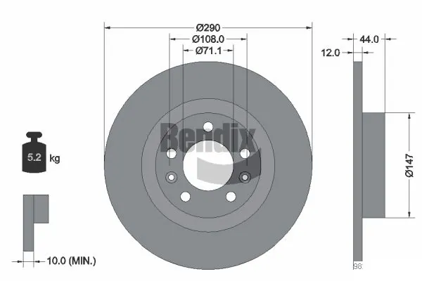 BDS1072 Jurid/Bendix