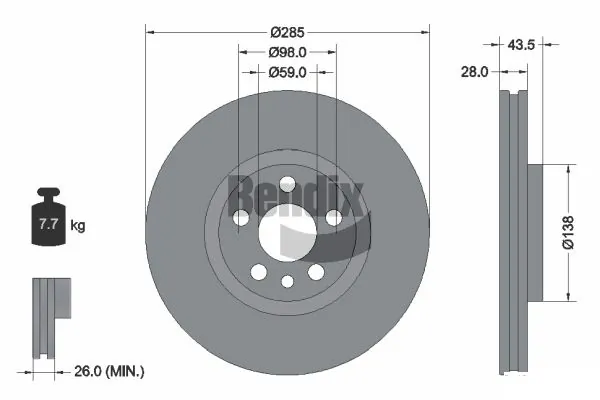BDS1090 Jurid/Bendix