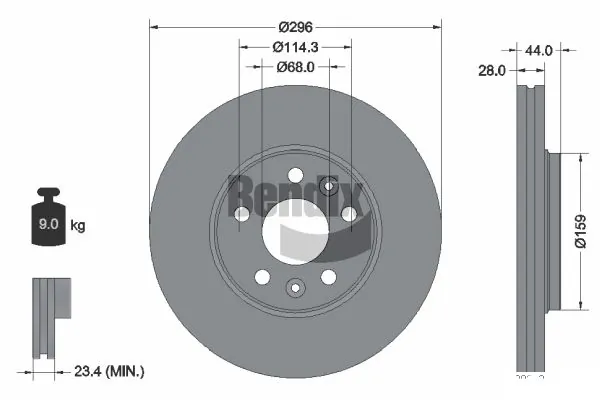 BDS1026 Jurid/Bendix