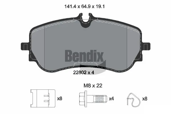 BPD1630 Jurid/Bendix