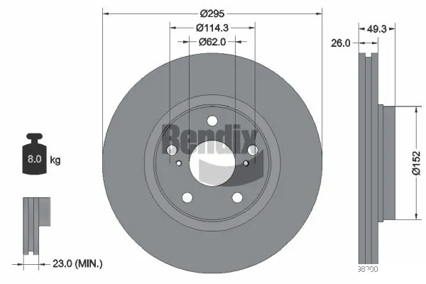 BDS1137 Jurid/Bendix