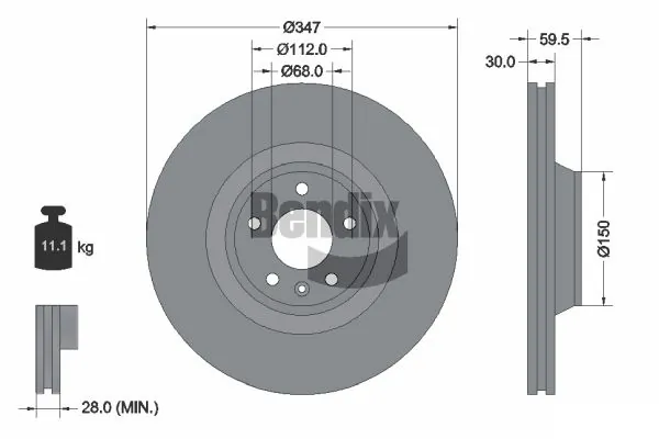 BDS1351HC Jurid/Bendix