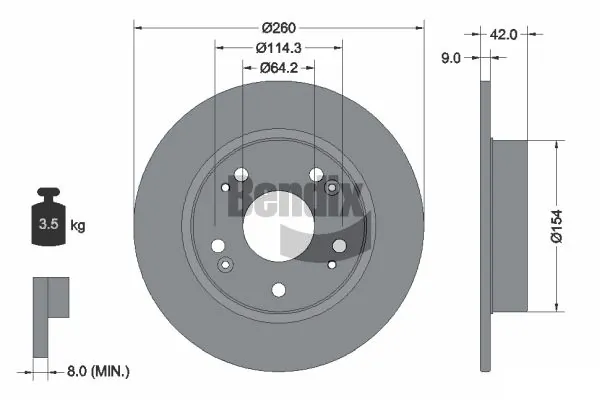 BDS1223 Jurid/Bendix