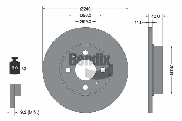 BDS1020 Jurid/Bendix