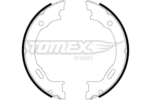 Zapatas de freno de estacionamiento para Mercedes ML/GLE  W163