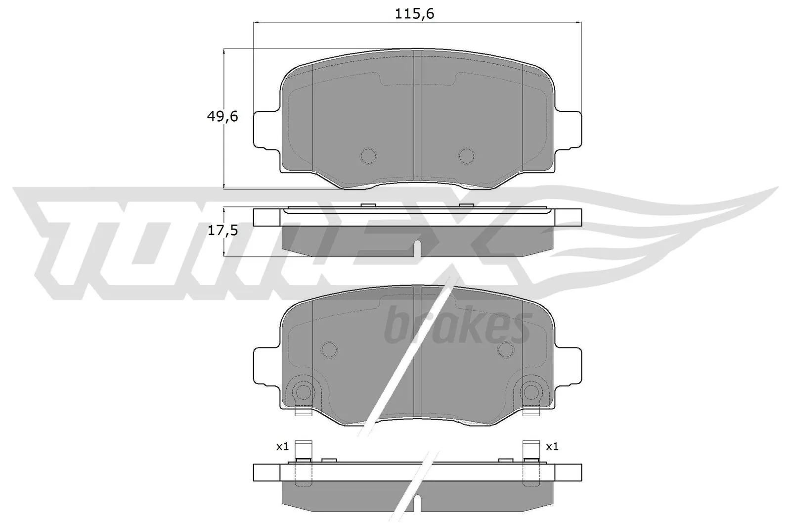 Comprar 1675996280 Peugeot/Citroen Pastillas de freno traseras