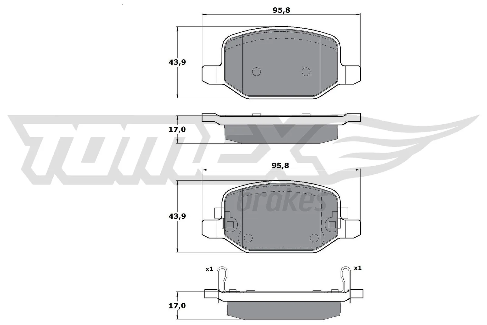 Comprar 1623064080 Peugeot/Citroen Pastillas de freno traseras