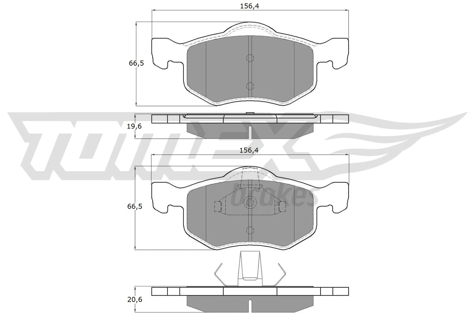  Pastillas de freno Ford Maverick 2