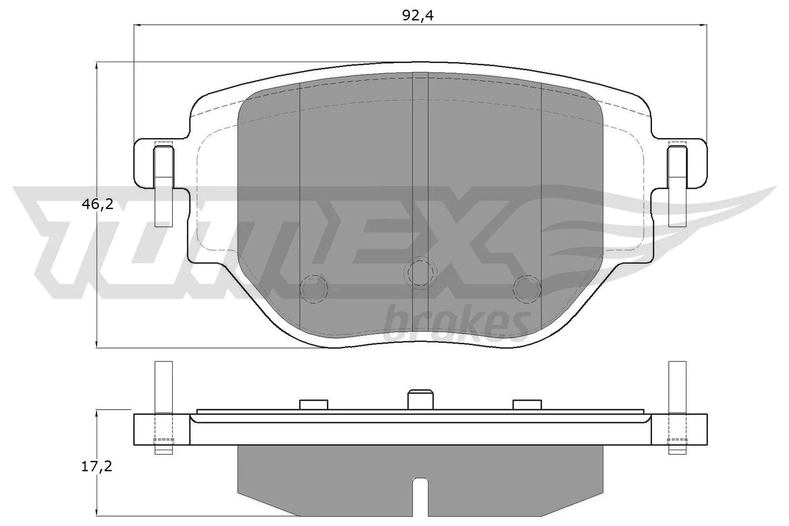 Comprar PF1244 Magneti Marelli Pastillas de freno traseras