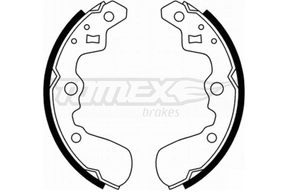 Zapatas de freno traseras Q-top QD0113