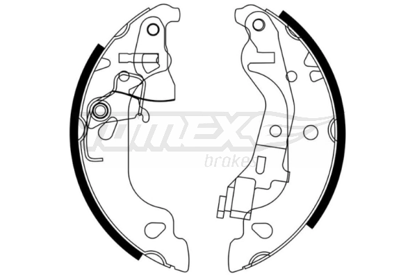 Zapatas de freno traseras Fiat/Alfa/Lancia 0077362295