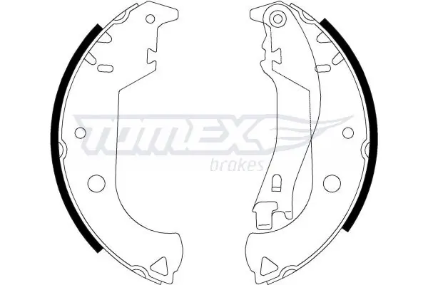 68318442AA Chrysler Zapatas de freno de tambor traseras
