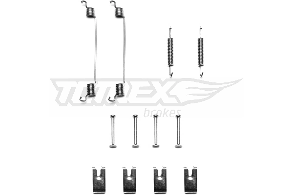 Kit de montaje de zapatas de freno traseras para Ford Fusion  JU