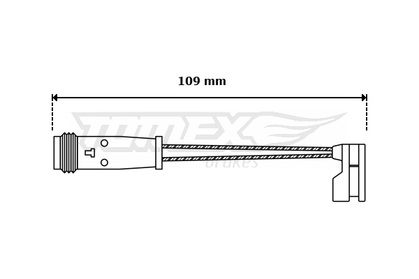 Comprar Sensor de desgaste de las pastillas de freno delanteras Mercedes Sprinter I 3-t 903
