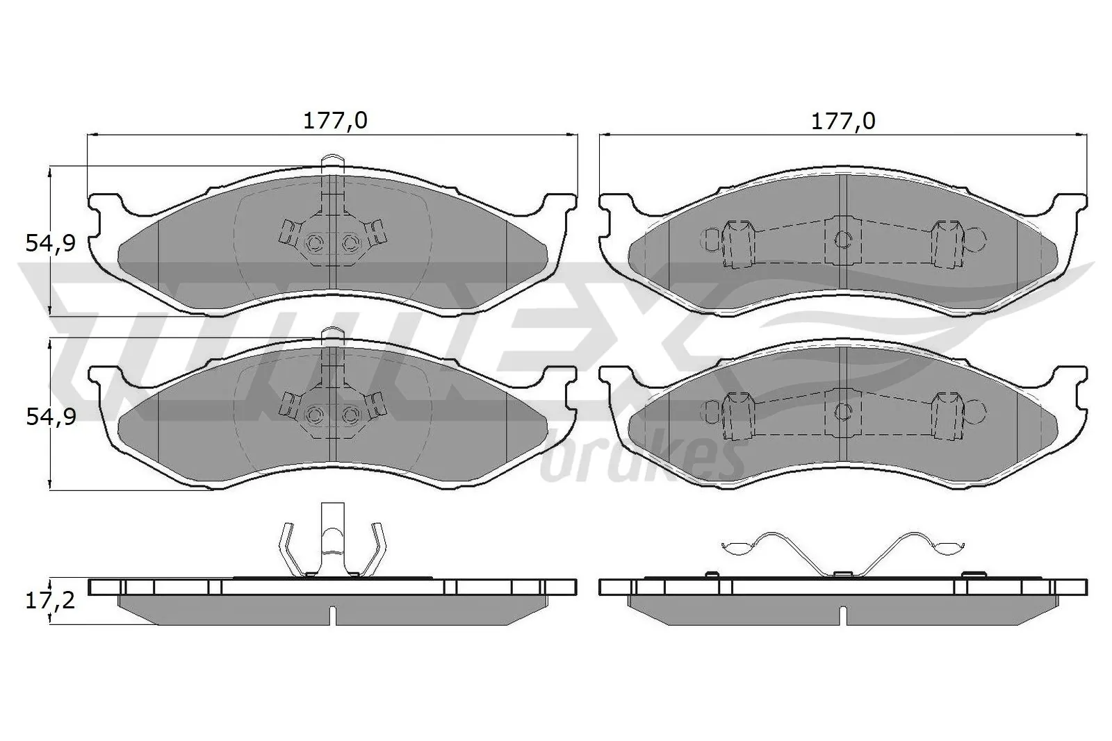 Pastillas freno delanteras Jeep Grand Cherokee I SUV (Z) (1995 - 1999) precio, desde 22,67 EUR