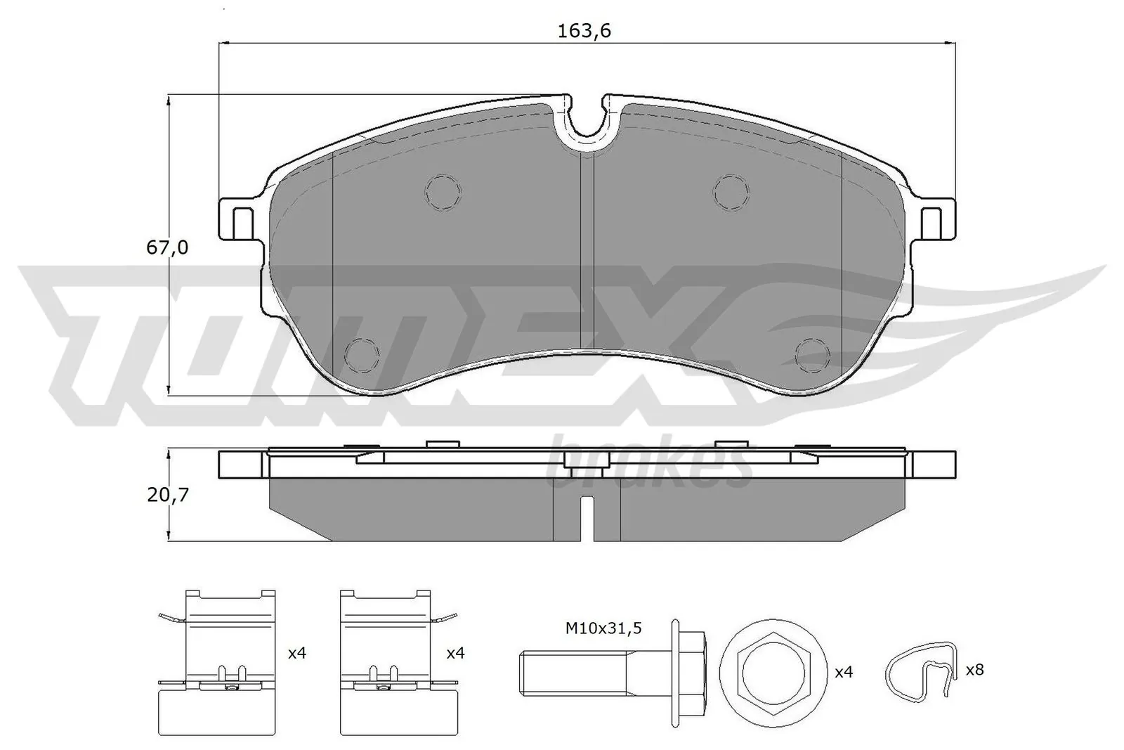 Pastillas freno delanteras Volkswagen Crafter bus (SYI, SYJ) (2016 - 2026) precio, desde 48,16 EUR