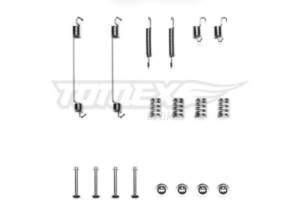  Kit de montaje de zapatas de freno traseras Dacia Sandero 1