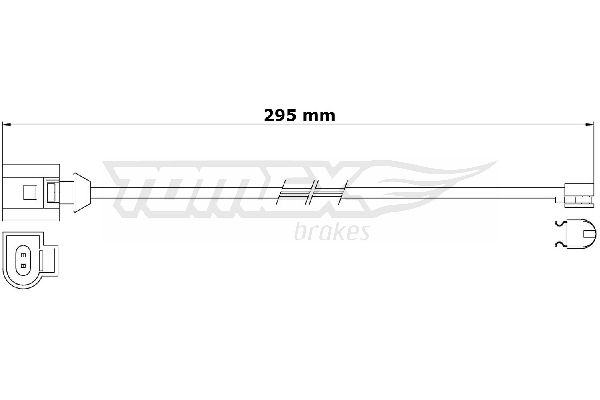 Sensor de desgaste de las pastillas de freno delanteras Porsche Cayenne II SUV (92A) (2010 - 2026) precio, desde 8,32 EUR