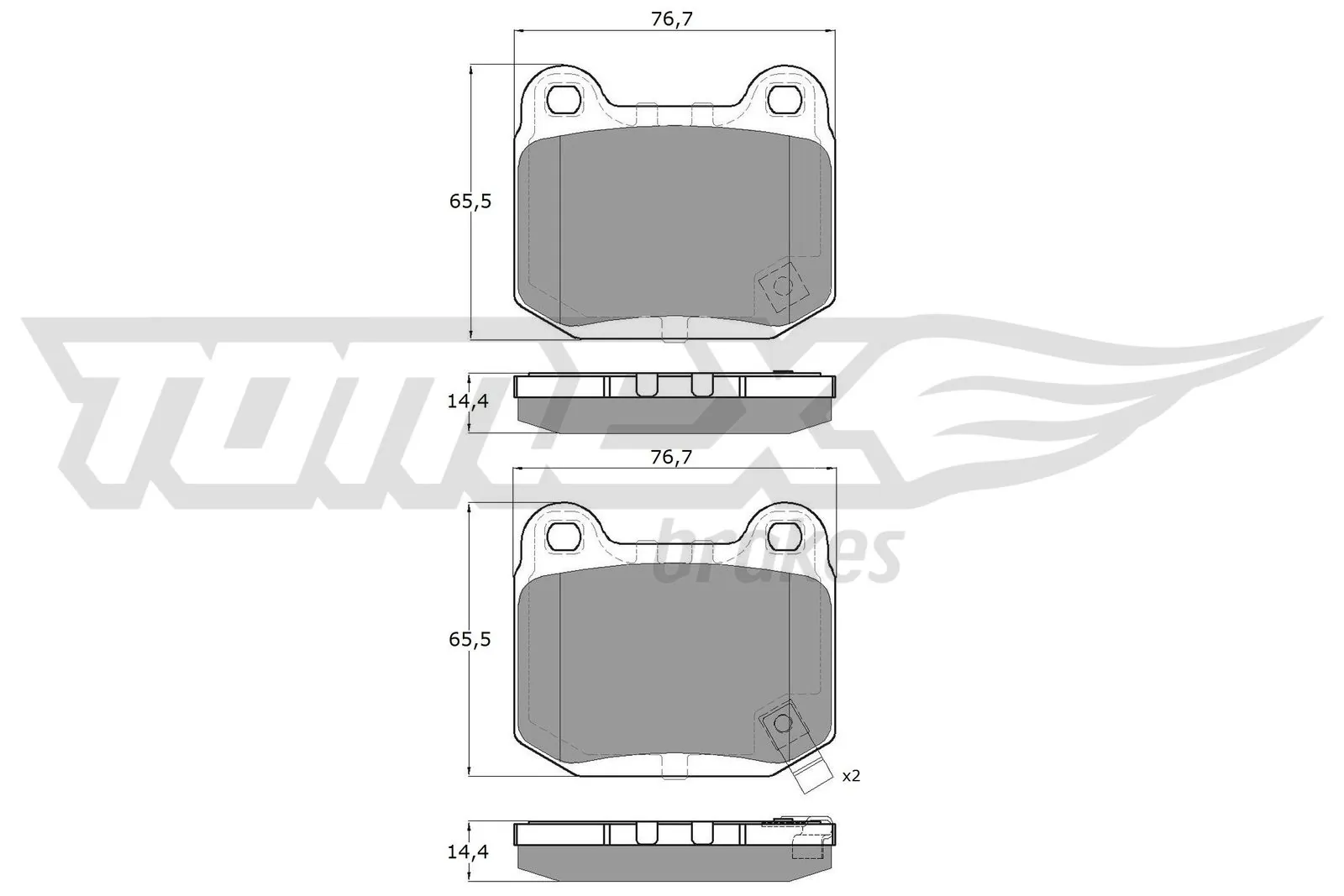 Comprar 26696FG000 Ford Pastillas de freno traseras