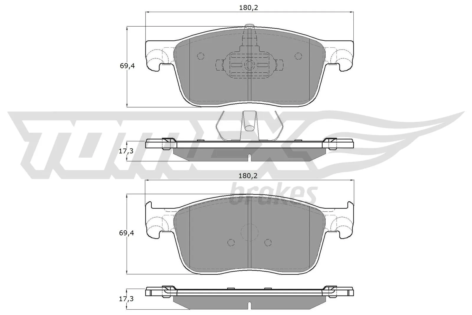 Comprar 155253709 Fiat/Alfa/Lancia Pastillas delanteras de freno