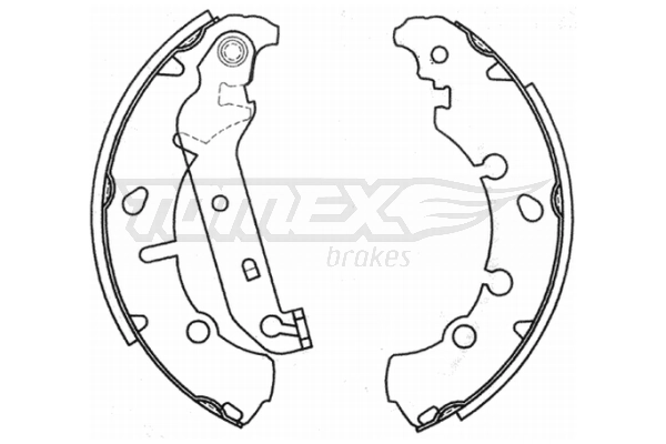  Zapatas de freno Ford Fiesta 
