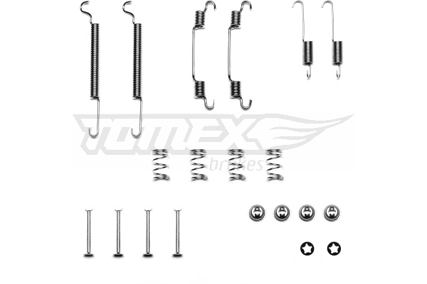 Comprar 93174284 General Motors Kit de montaje de zapatas de freno traseras