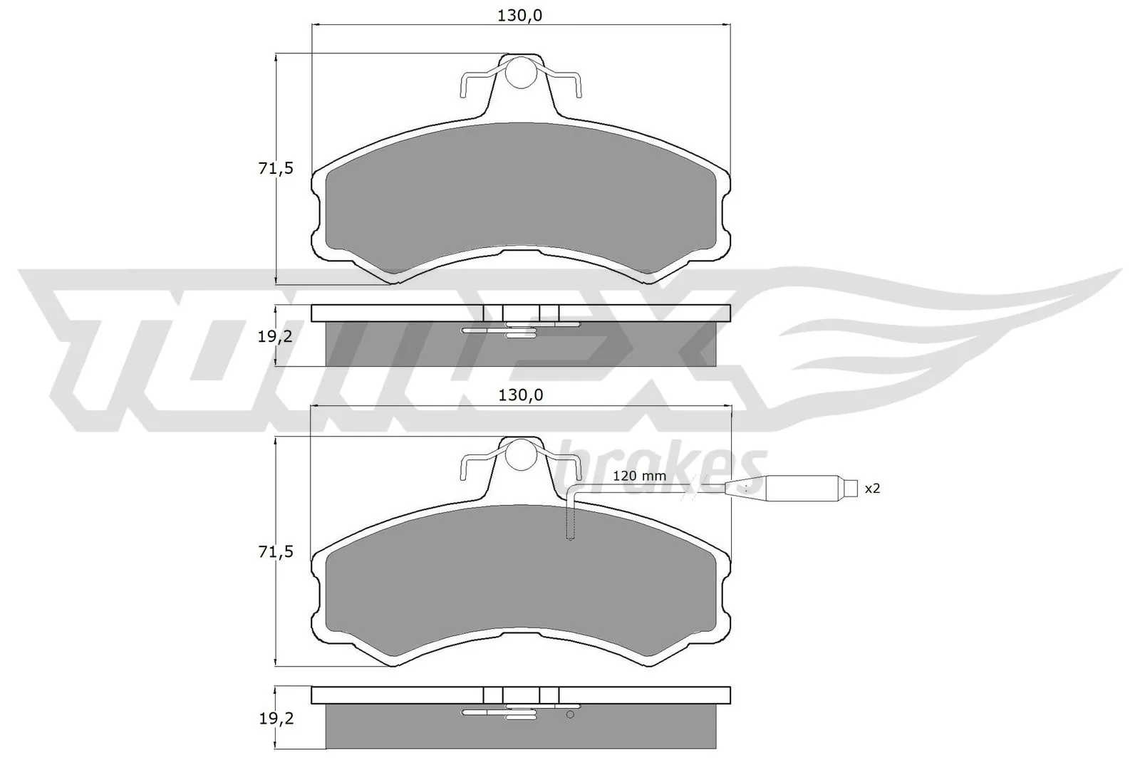 Pastillas delanteras para Fiat Ducato I 290