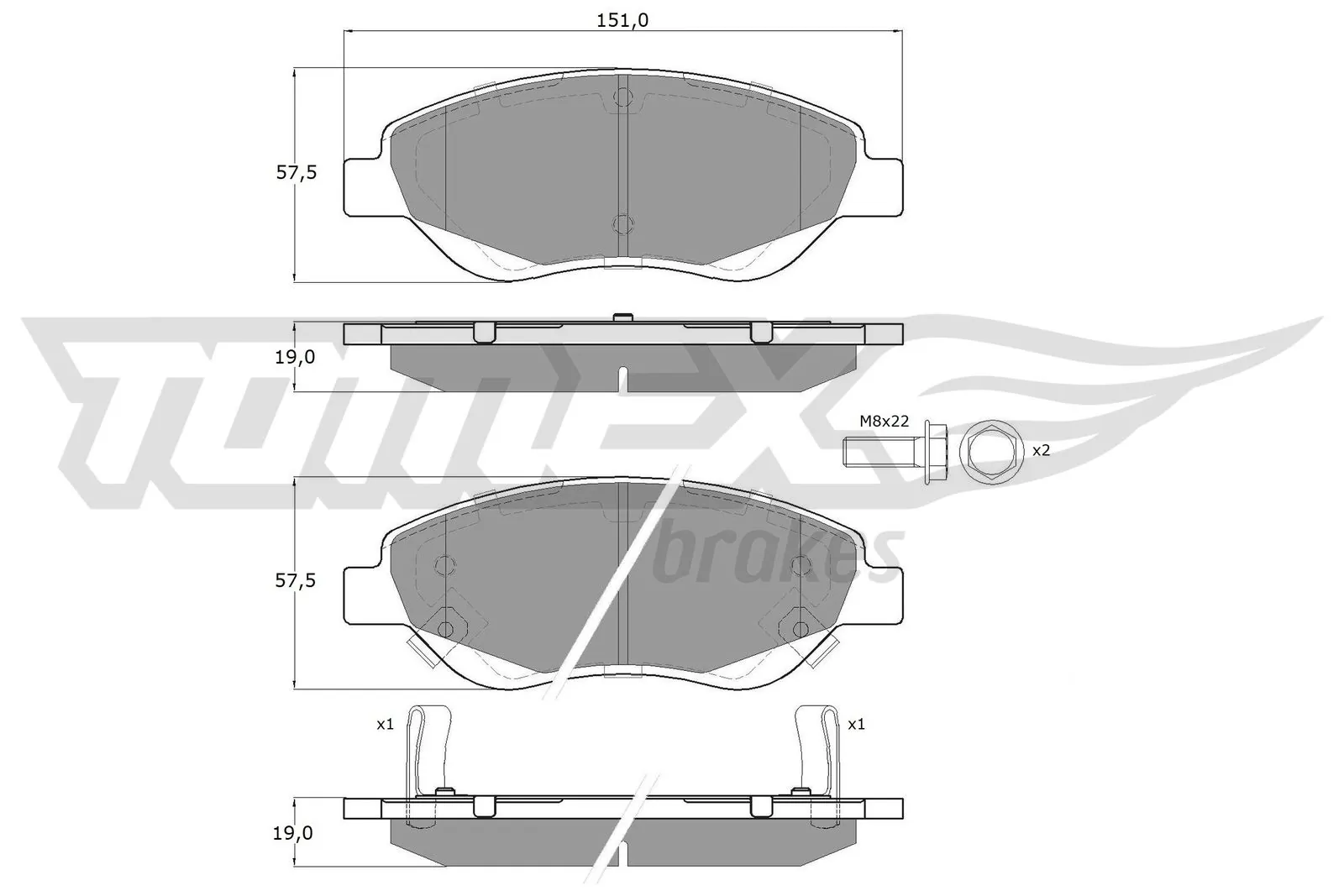 Comprar 1681163480 Peugeot/Citroen Pastillas delanteras de freno