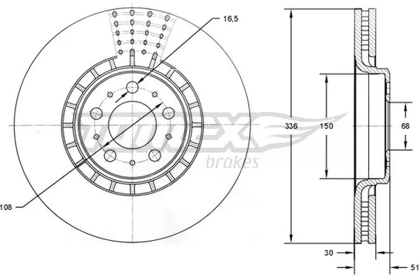 Disco de freno 54267PRO HELLA-PAGID