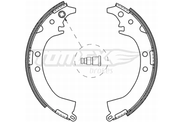 Zapatas de freno traseras para Toyota RAV4 I (XA)