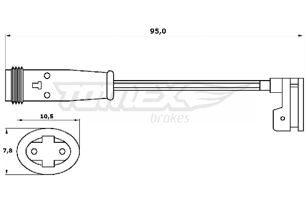 Sensor de desgaste de pastillas de freno delantero derecho Mercedes E familiar (S211) (2003 - 2009) precio, desde 3,66 EUR