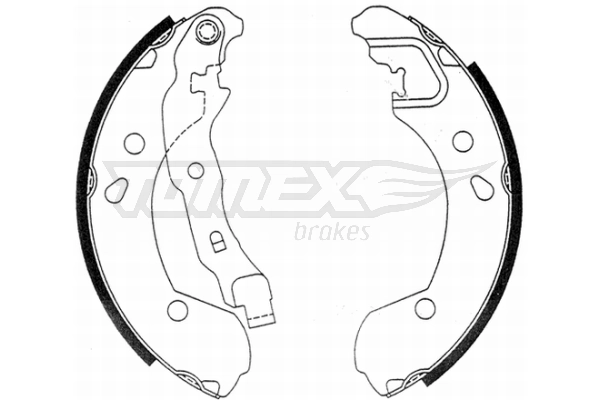 Zapatas de freno 1611455080 Peugeot/Citroen