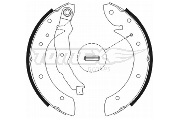 51781990 Fiat/Alfa/Lancia Zapatas de freno de tambor traseras