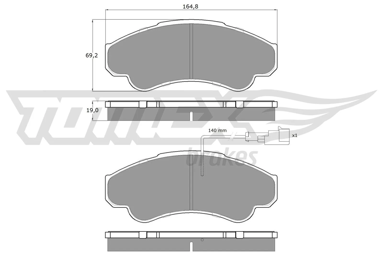Pastillas de freno 6000629138 Fiat/Alfa/Lancia
