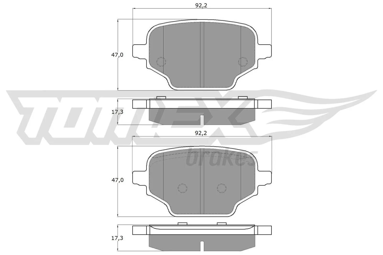Comprar 1689800480 Peugeot/Citroen Pastillas de freno traseras