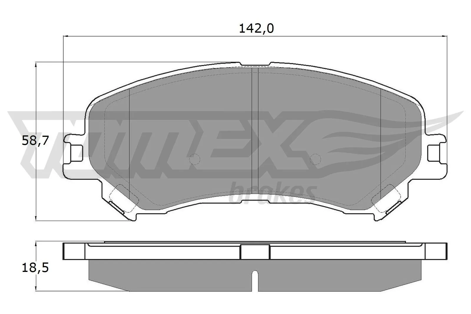 Pastillas delanteras para Renault Scenic GRAND IV R9