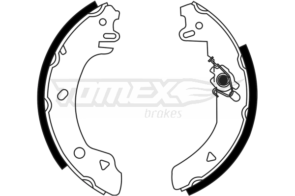 Zapatas de freno de tambor traseras ABS A8856 precio, desde 23,60 EUR