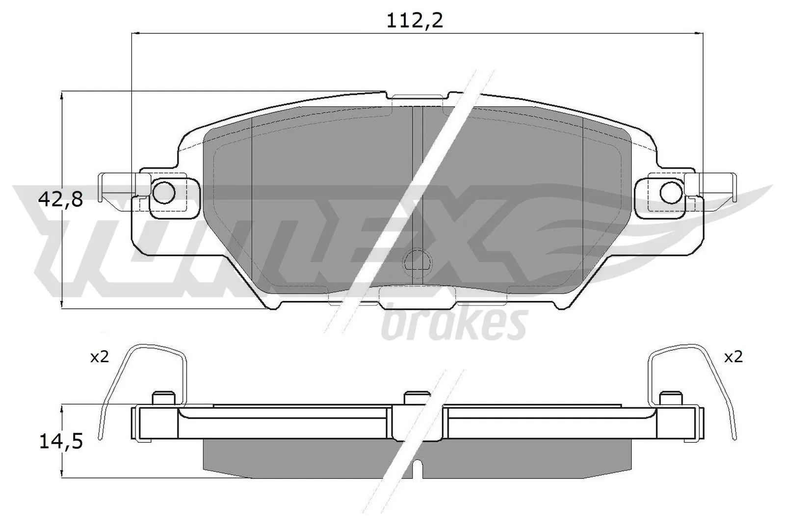 Comprar KBY62648Z Mazda Pastillas de freno traseras