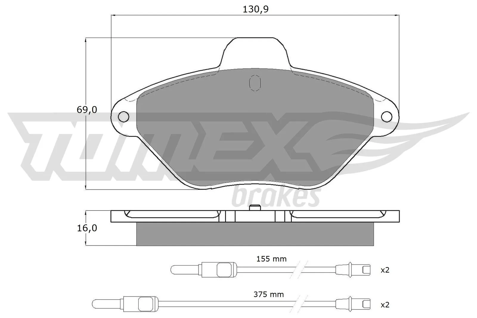 Comprar 95667787 Peugeot/Citroen Pastillas delanteras de freno