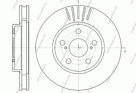 Comprar D1247 MG Freno de disco delantero