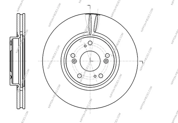  Disco de freno Honda Accord 7