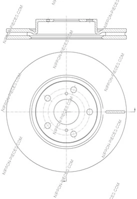 Comprar Disco de freno delantero Fiat Brava  182