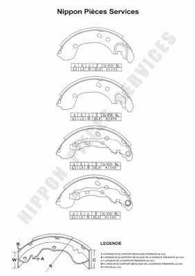 Comprar 1611455080 Peugeot/Citroen Zapatas de freno