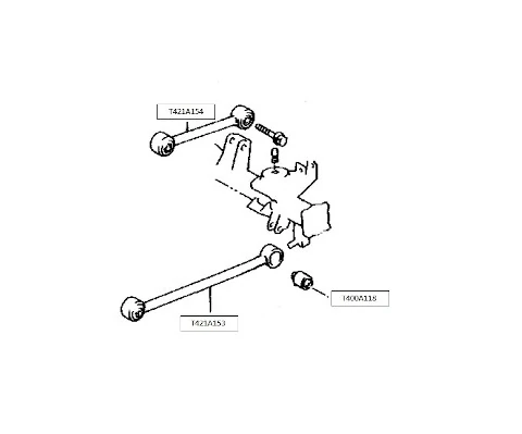 Buje del brazo longitudinal inferior trasero Hyundai/Kia 4870235070 precio, desde 9,26 EUR