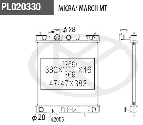 Refrigeración del motor para Nissan Micra  K11