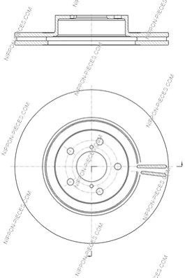 26300SA001 VAG Discos