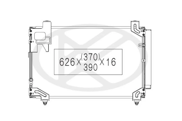 Comprar Condensador aire acondicionado Toyota Corolla VERSO R10