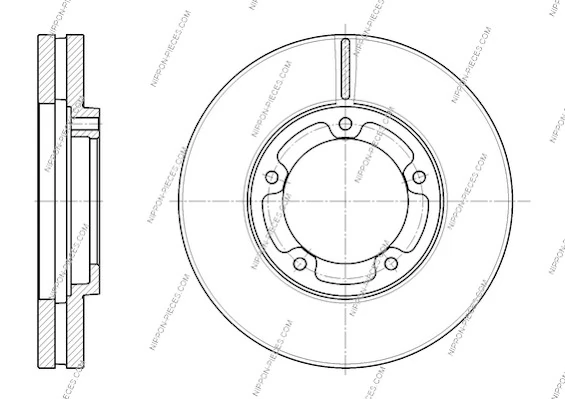 Discos para Mitsubishi Canter VI FE5, FE6