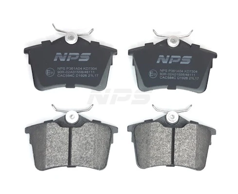 Pastillas de freno traseras 8671019156 Renault (RVI)